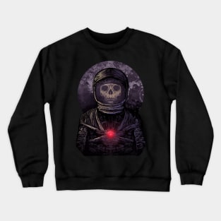 Skeleton Astronaut Crewneck Sweatshirt